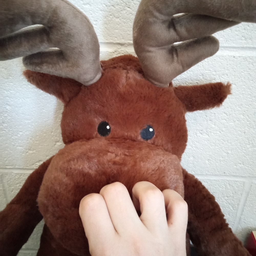 Ikea Gemytlig Moose Plush 28" Large Stuffed Anima